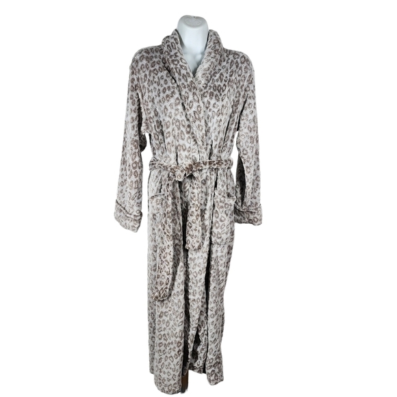 OSCAR DE LA RENTA ANIMAL PRINT ROBE - Picture 1 of 7